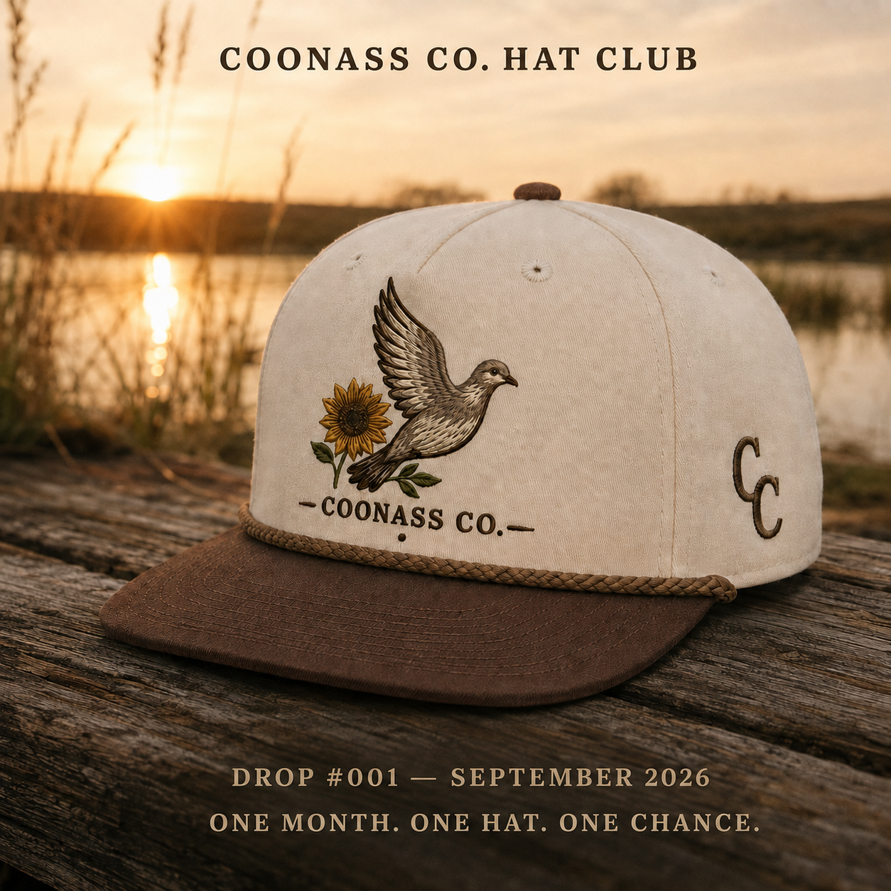 Coonass Co. Hat Club — Monthly Subscription