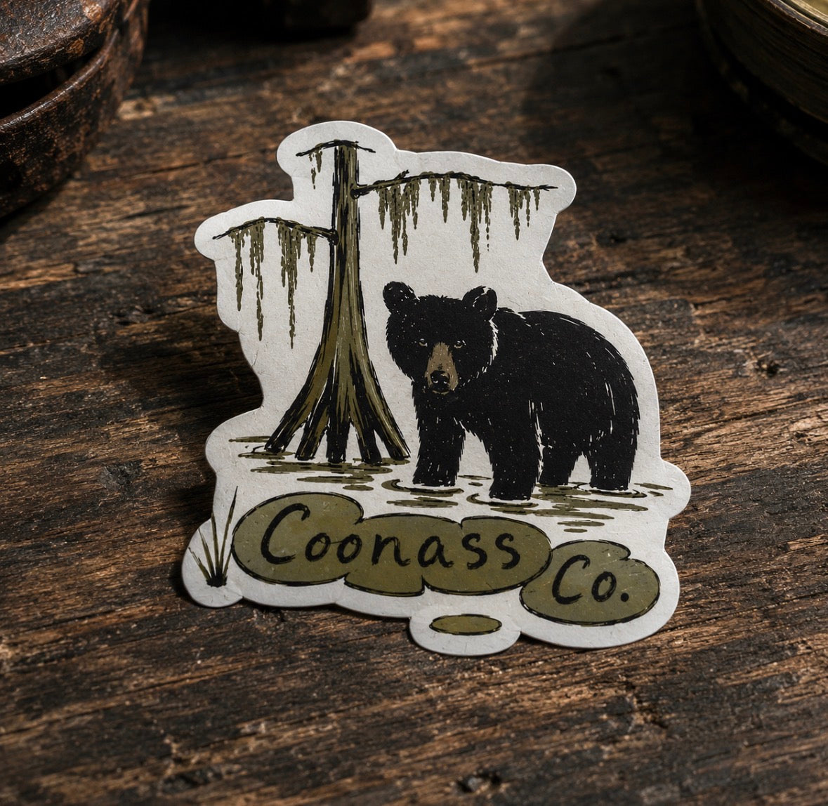 Louisiana Black Bear Sticker