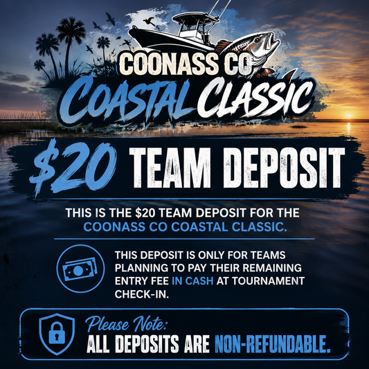 Coastal Classic CASH ENTRY 20$ Deposit